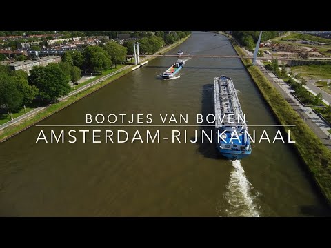 Bootjes van boven ⛵️🚤 - Amsterdam-Rijnkanaal