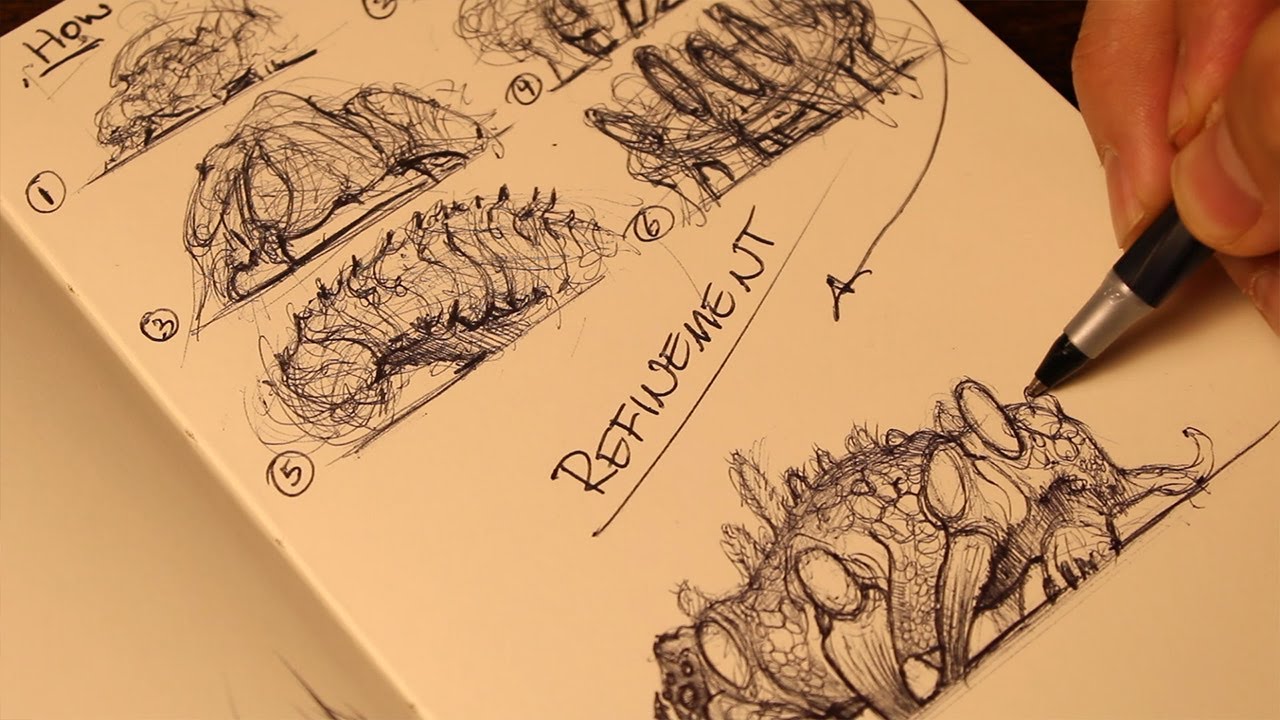 Beginner's Guide to Thumbnail Sketching