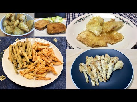 5 Verdure Fritte Imperdibili Per il Menu di Natale - 5 Unmissable Fried Vegetables For the Christmas