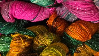 LEFTOVER DIBS HAND DYED YARN 😍