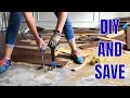 How To Remove Glued Wood Flooring And Engineered Wood Flooring On Concrete