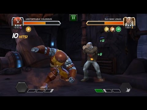 Unstoppable Colossus vs Old Man Logan - Marvel Contest of Champions