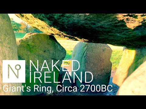 Older than the Egyptian Pyramids: beautiful Giant's Ring, an ancient Irish neolithic tomb in Belfast