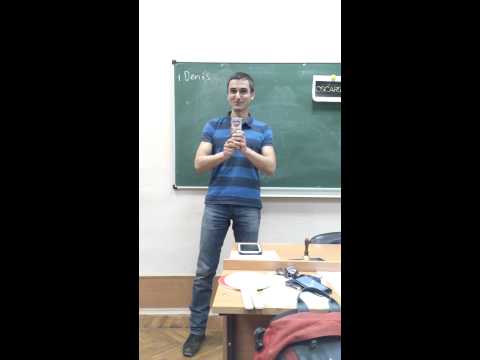 Toastbusters meeting 04.03.2015 - TT speaker Denis Shevchuk