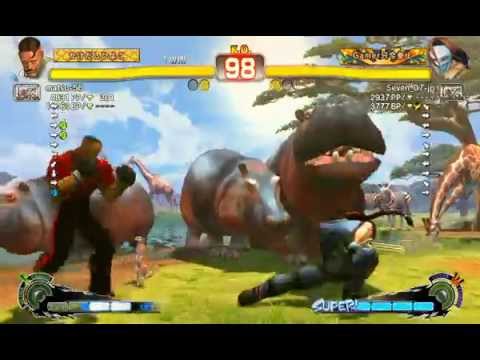 USFⅣ Vega(Seven_07-jp) vs Dudley(matsu-56)