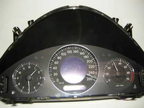 BENZ W211 Speedometer Gears