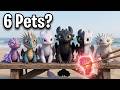 I Got 6 PET DRAGONS in Real Life! Toothless, Light Fury & MORE 💀