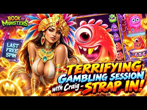 Thumbnail for video: Terrifying Gambling Session with Craig - STRAP IN!