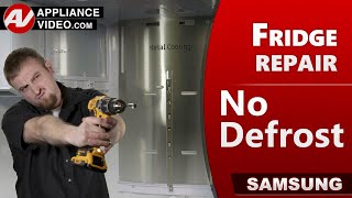 Refrigerator Repair - Will Not Defrost - Defrost Thermal Fuse