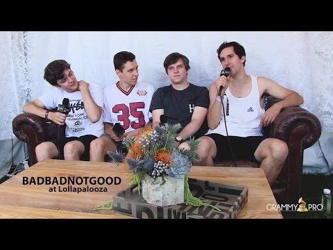 GRAMMY Pro Interview with BADBADNOTGOOD at Lollapalooza 2015