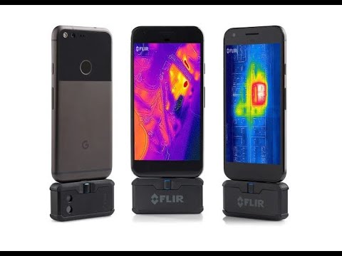 Тепловизор с Aliexpress  против солнечной электростанции / FLIR ONE PRO vs Solar power station