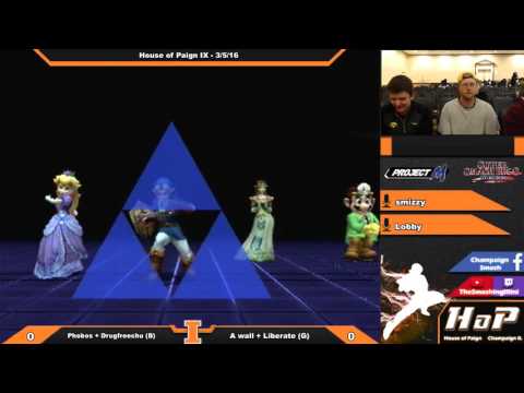 [House of Paign IX] Phobos + Drugfreechu vs. A wall + Liberate