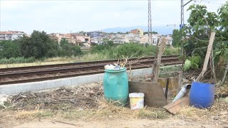 VOTV - Adif millora la seguretat a la R2 desmantellant horts il·legals a les Franqueses del Vallès
