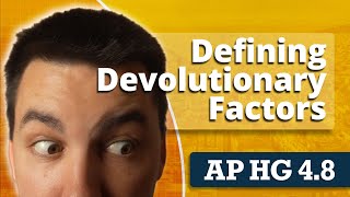 Examples of Devolutionary Forces Around The World [AP Human Geography Unit 4 Topic 8]