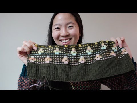 arieknits Ep. 49 - Handspun FOs + Pressed Flowers Cardigan!
