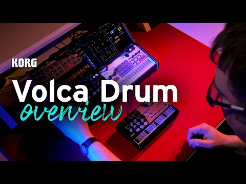 Volca Drum features and functions with Luke from Korg