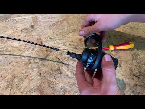 Schaltzug wechseln erneuern Shimano Nexus 7/8 Gang Drehgriff