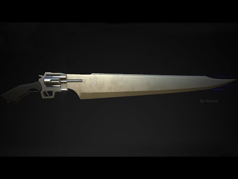 Final Fantasy 8 Gun Blade Timelapse build