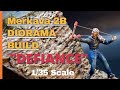 BUILDING Merkava 2B DIORAMA DEFIANCE HOW TO