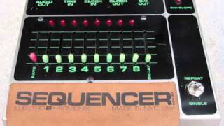 Video thumbnail for Electro Harmonix Sequencer Drum by Zolophile