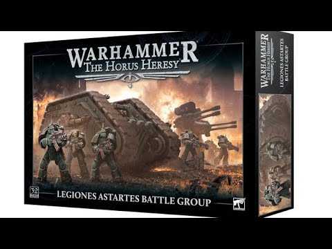 Unboxing Legiones Astartes Battle Group
