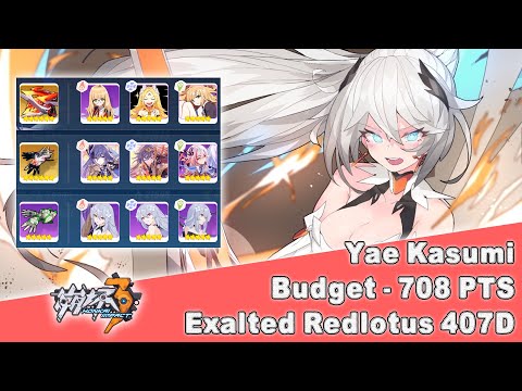 Honkai Impact 3 SEA - [Budget Gear] Exalted Redlotus 407D - Yae Kasumi