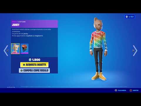 Fortnite torna janky la amico di guggimon nello shop