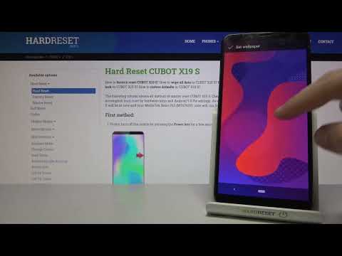 All Available Wallpapers on CUBOT X19 S – Set Up Wallpaper