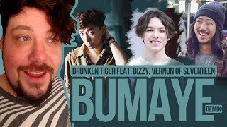 Mikey Reacts to Drunken Tiger 'Bumaye (Remix) (Feat. Bizzy, VERNON OF SEVENTEEN)