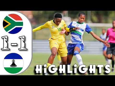 South Africa vs Lesotho Highlights | Banyana Banyana COSAFA Women's Championship 2026