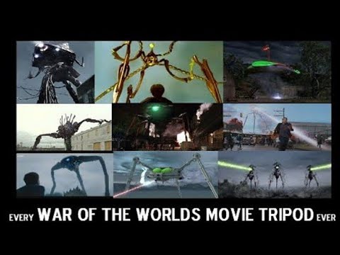 Every "War of the Worlds" Tripod Ever ! TV and a Movie Adaptations HG Wells 2023 Updated