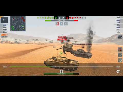 Отличный премиум танк Chieftain Mk.6  WOT BLITZ