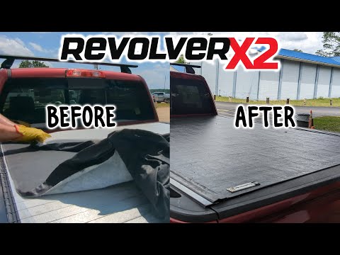 BAK Revolver X2 - DIY Tonneau Cover Repair - Installing New Vinyl - Now We Roam