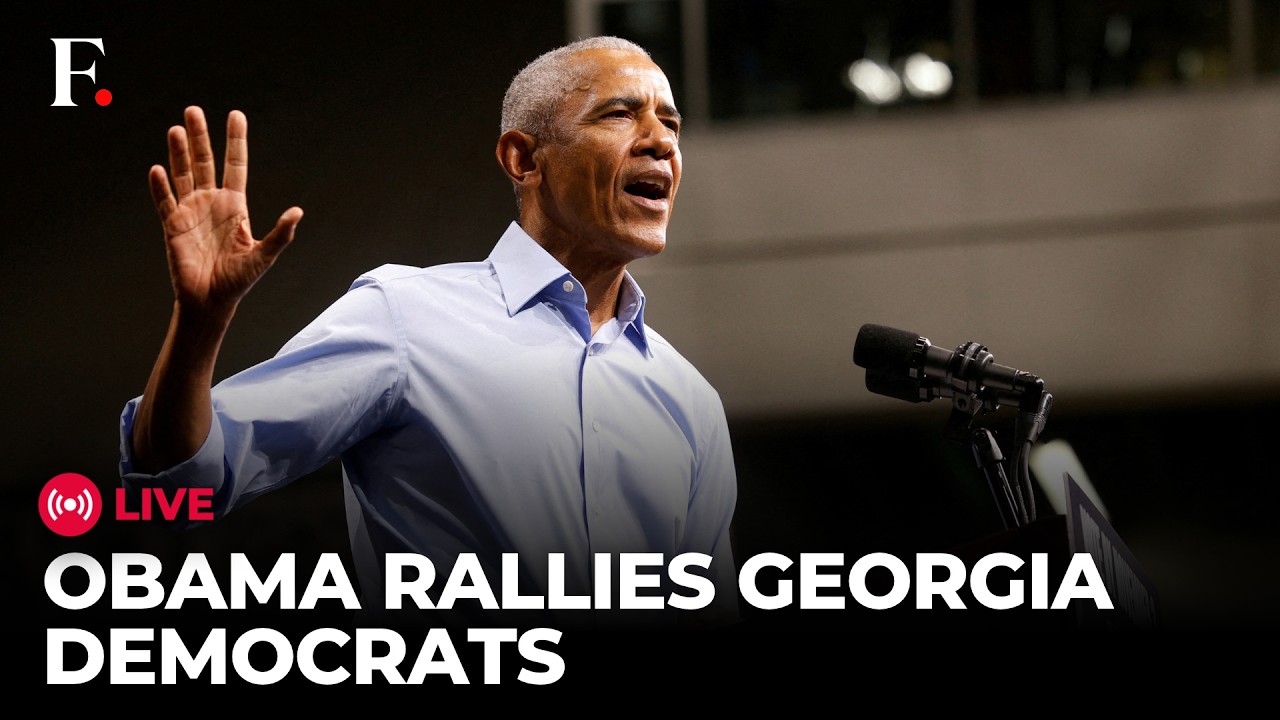 Obama LIVE: Georgia Showdown As Democrats Mobilise Voters Ahead Of November 3