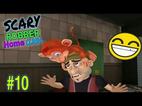 Scary Robber Home Clash : Monkey Attack Felix And Lester - Full GamePlay Walkthrough Part 10