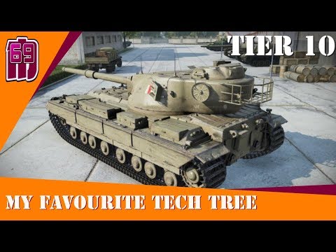 My FAVOURITE tech tree line - tier 10 | wot blitz