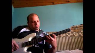 static feedback and noise (punk musica del pueblo) the casualties (bass cover)