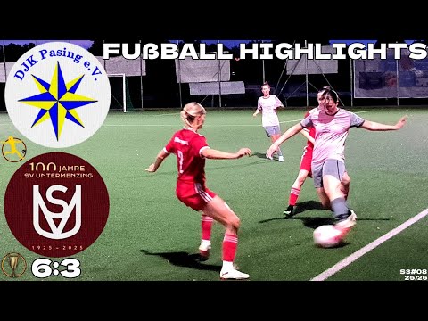 Pasing pass the test - DJK Pasing Vs SV Untermenzing Fußball Highlights
