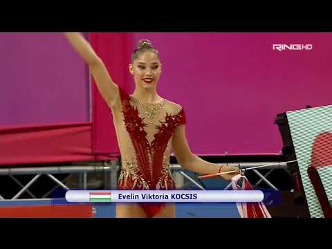 Evelin Viktoria Kocsis Ribbon AA Qualification World Cup Sofia 2022