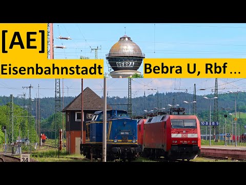 Eisenbahnstadt Bebra - Rbf, Bebra U, Pbf | Abstoßen, Erinnerungen & viele Züge | Alex E