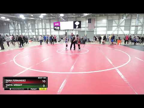 127 Lbs Champ. Round 1 - Taina Fernandez, MD Vs Taryn Wright, AK 0dc1