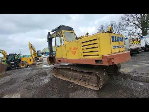 Akerman H9B Excavator, Entered into Auction