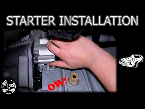 LS Swap 11 - Installing A Starter