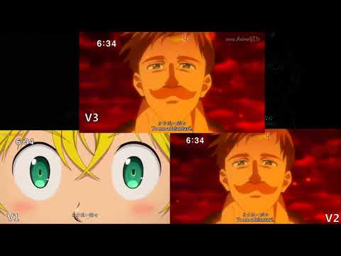 Nanatsu No Taizai  Imashime no Fukkatsu OP 2  v1 v2 y v3