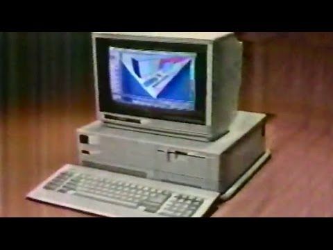 1987 Radio Shack TV Commercial - Tandy 3000 Computer