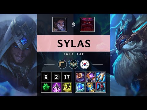 Sylas Top vs Ornn - KR Challenger Patch 25.06