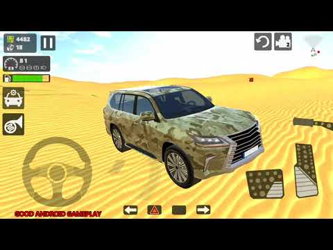 Offroad LX 570 Driving Simulator #3 - New Desert Map Android Gameplay FHD