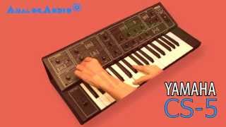 Video thumbnail for YAMAHA CS-5 Analog Synthesizer 1978 | HD DEMO by AnalogAudio1