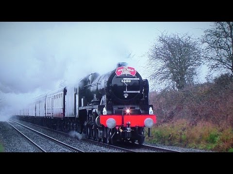 46100 Royal Scot At Speed - The North Wales Coast Express - 2016