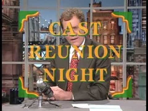 Cast Reunion Night on Late Show, November 2, 1994